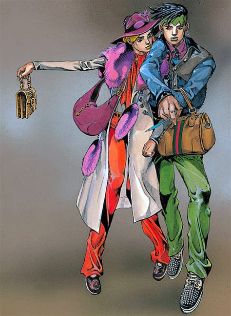 jojo x gucci|gucci x hirohiko araki spur.